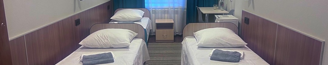 Номер эконом с 3 односпальными кроватями в Smart Hotel KDO Тында