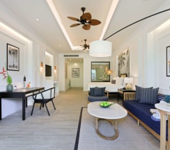 Двухместный клубный номер Garden Terrace двуспальная кровать в Отель Outrigger Koh Samui Beach Resort