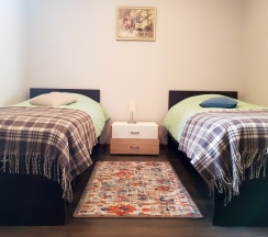 №7 Стандартный двухместный номер с 2 односпальными кроватями в Eva Apartments
