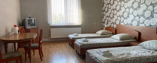 Кровать в общем номере в Катюша