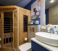 Люкс с сауной в Mix Hotels Rubinstein