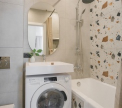 Coral - 2х местные делюкс апартаменты-студия около м.Сокол (11 этаж) в Smart Lofts Moscow