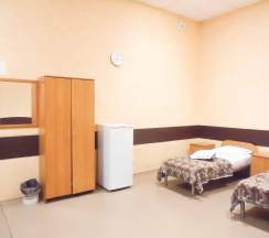 Номер эконом с 4 односпальными кроватями в Smart Hotel KDO Сызрань