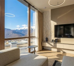 Вилла с 3-мя спальнями и панорамным видом на горы c Джакузи на террасе в Skypark