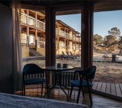 Двухкомнатный домик бунгало 002 в Villa Malina