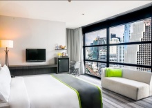 Люкс c 1 комнатой с видом на город в Holiday Inn Bangkok Sukhumvit, an IHG Hotel