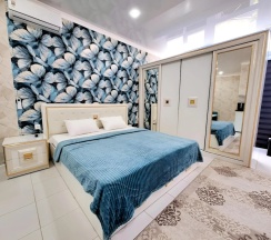 Семейные апартаменты с красивым видом из окна в Апартаменты Sunny Room от Rooms Apartments