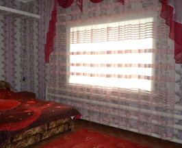 Номер стандарт с 1 двуспальной кроватью в Медея