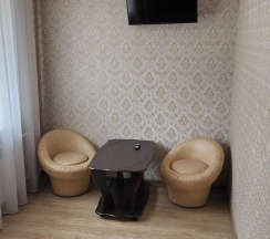 Номер стандарт с 1 двуспальной кроватью в Унисон