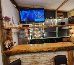 дом с панорамными окнами в Постоялый двор