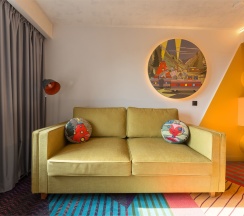 Номер Junior Suite - с двуспальной кроватью в ibis Styles Chelyabinsk