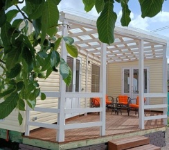 Коттедж улучшенный в Дом-сфера у моря