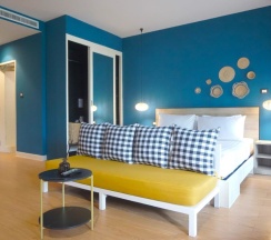 Двухместный номер Deluxe с видом на сад двуспальная кровать в Signature Phuket Resort