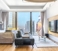 Однокомнатный Люкс 50 этаж 50 м² ЖК «Neva Towers» в InPremium Москва-Сити