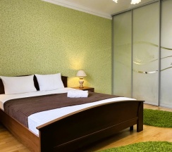 Трёхместные апартаменты c 1 комнатой в Квартира Right Room на Баумана 5а