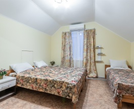 Трехместный с удобствами на этаже (мансарда) в Золотой берег