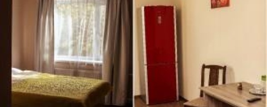 Номер стандарт комфорт с 1 двуспальной кроватью в Кемка