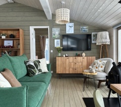 Шестиместный коттедж с красивым видом из окна в Soul Dacha