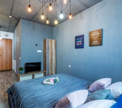 Апартаменты для четверых на Белинского, 30 в стиле лофт (64) в Степаненков