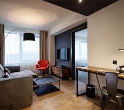 Penta Люкс  двухкомнатный с гостиной и спальней в Pentahotel ARBAT