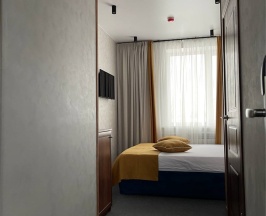 Номер категории Эконом с одной двухспальной кроватью в Loft Boutique Hotel