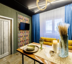 Двухместные апартаменты (двуспальная кровать) в Апартаменты Lounge Room