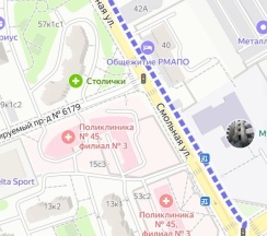 Квартира в Апартаменты на ул. Смольная, д.44 к1