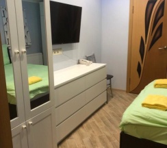 Люкс с красивым видом из окна в Sauna Luxe