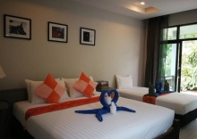 Трёхместный номер Standard с видом на сад в Sun Moon Star Resort Koh Phangan