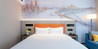 Гуанчжоу: Отель Hampton by Hilton Guangzhou Jinshazhou