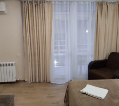 Комната делюкс с 1 двуспальной кроватью в Черноморец