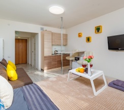1-комнатные апартаменты студия в Roomtour