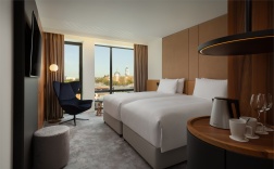 Deluxe Twin Room with  city view в Mövenpick Moscow Taganskaya