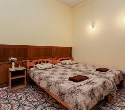 Стандартный 4х местный номер 1 этаж в Green oasis Vavilon