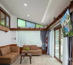 Двухместная вилла Pool Access с видом на океан двуспальная кровать в Chaba Cabana Beach Resort