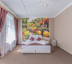 Большой двухместный номер с 1 кроватью или 2 отдельными кроватями в Кварталъ