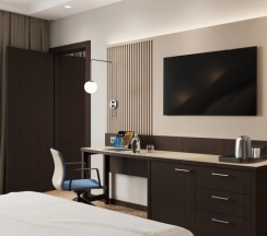 Двухместный люкс Senior двуспальная кровать в Courtyard by Marriott Kazan Kremlin