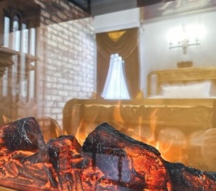 "Музей" вид на Соборную площадь в Дом Куприна в Кремле