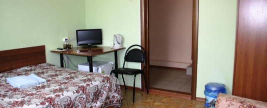Номер эконом с 2 односпальными кроватями в Нестерово