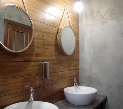 Кровать в 3-местном общем номере в Юсенги