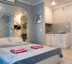 Апартаменты студия в Romlex Apartments (Ромлекс) на улице Вице-адмирала Воронцова