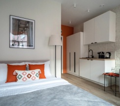 Двухместная студия Superior двуспальная кровать в Light house