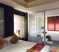 Двухместный люкс Luxury двуспальная кровать в Bangkok Natural Spa Resort and Suite