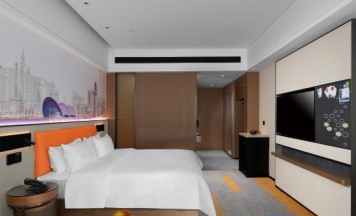 Двухместный номер Standard двуспальная кровать в Hampton by Hilton Qingdao Jiaodong International Airport South Hotel