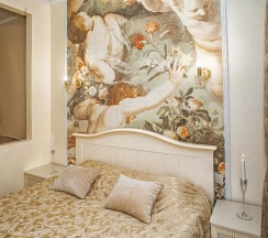 Апартаменты-студио с балконом для четверых в Лиенталь