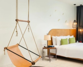 Двухместный номер Sambok Deluxe Plus двуспальная кровать в The Aviary Hotel