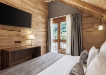 Апартаменты с балконом и видом на горы в Stellar collection chalet, Krasnaya Polyana