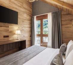 Апартаменты с балконом и видом на горы в Stellar collection chalet, Krasnaya Polyana