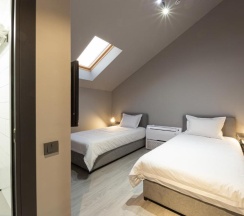 Двухместный номер Бюджетный 2 отдельные кровати в Sapiens Hotel