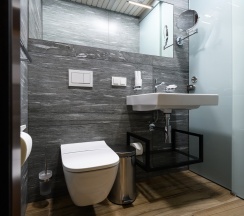 Апартаменты с камином в Алтика